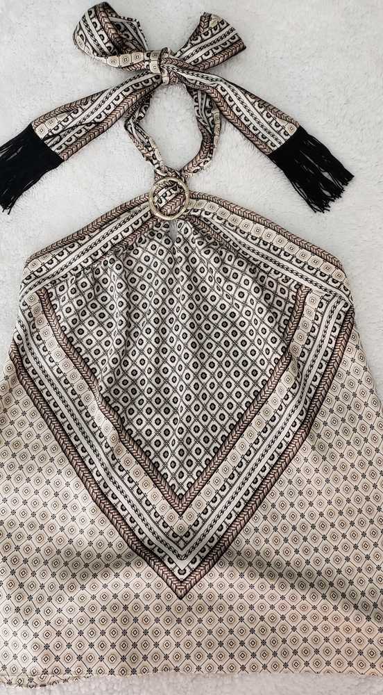 Poplin Halter Top